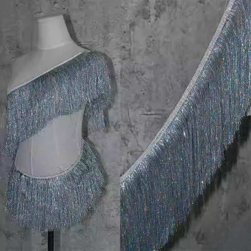 Ethnic Fashion Imports - Euro-americano moda lantejoulas borla tecido diy