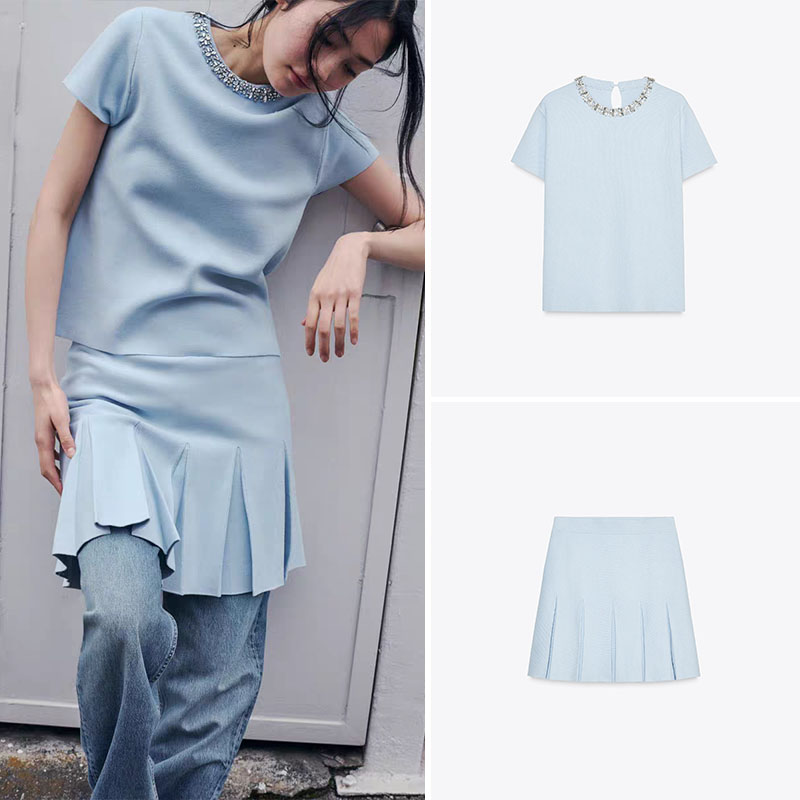 Ethnic Wear - Novo verão roupas femininas topo f