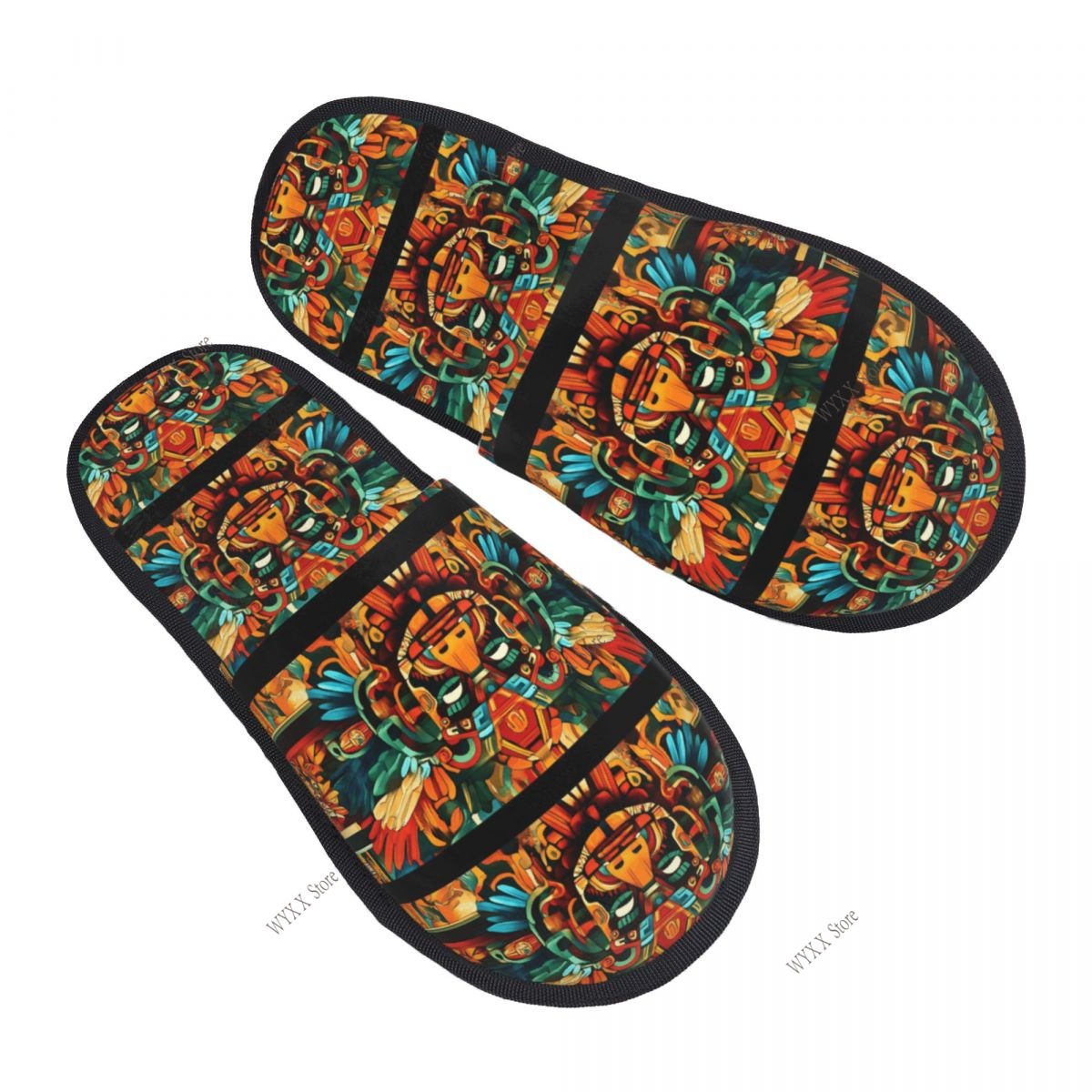 Ethnic Fashion House - Chinelo de pele para mulheres homens
