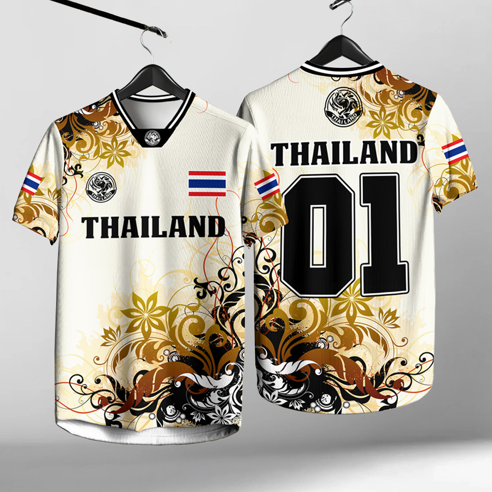Thai Silk Blouse - Homens e mulheres elefante tailândia 3d