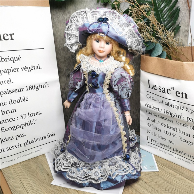 Boneca cerâmica russa, 41cm, d - Ethnic Fashion House avaliação e preço