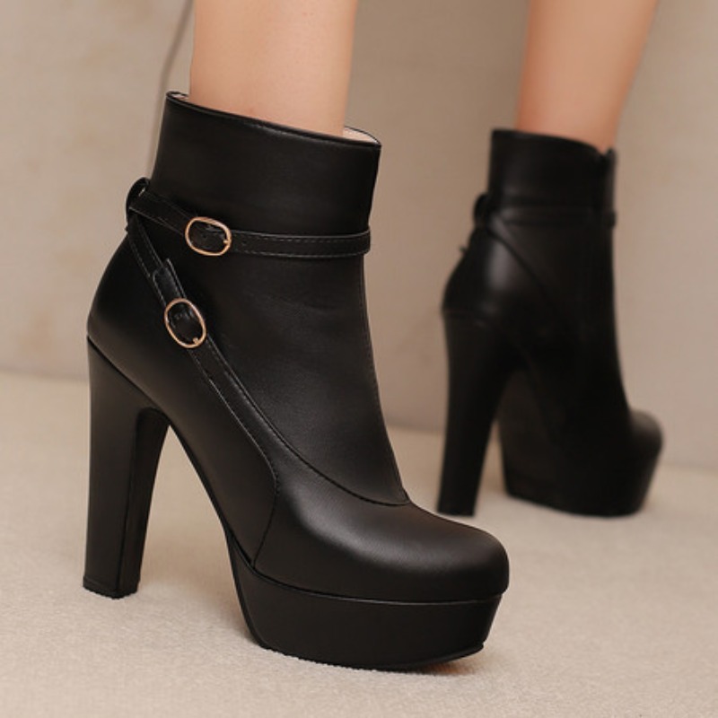 Botas de plataforma de moda fe - Ethnic Fashion In avaliação e preço