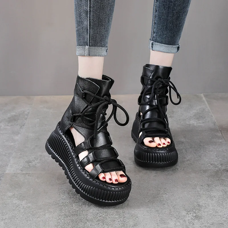 8cm étnico vaca couro genuíno  - Ethnic Fashion In avaliação e preço