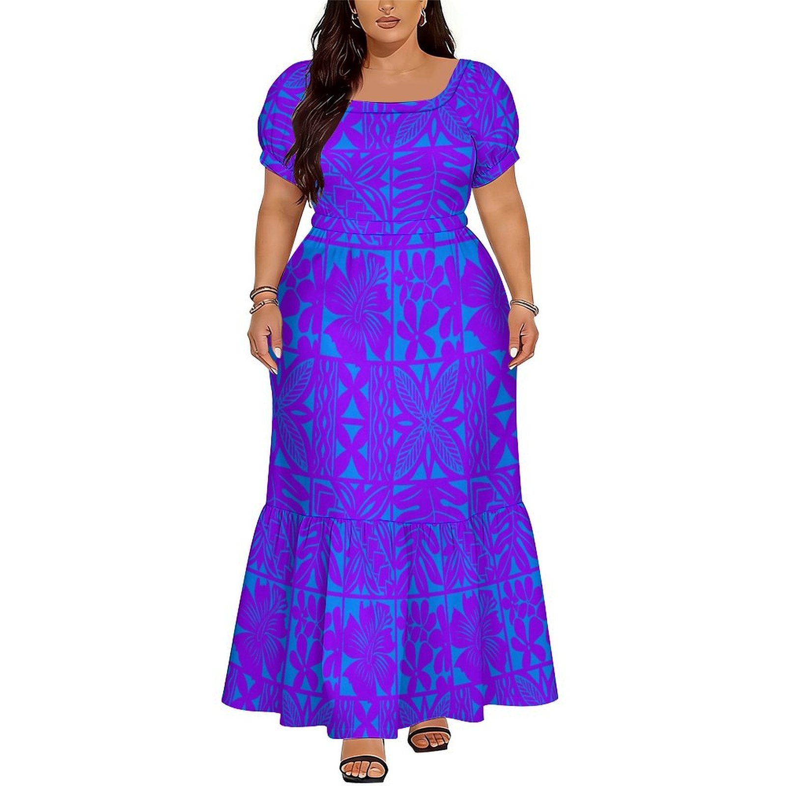 Vestido Longo Elegante com Dec - Ethnic Wear avaliação e preço