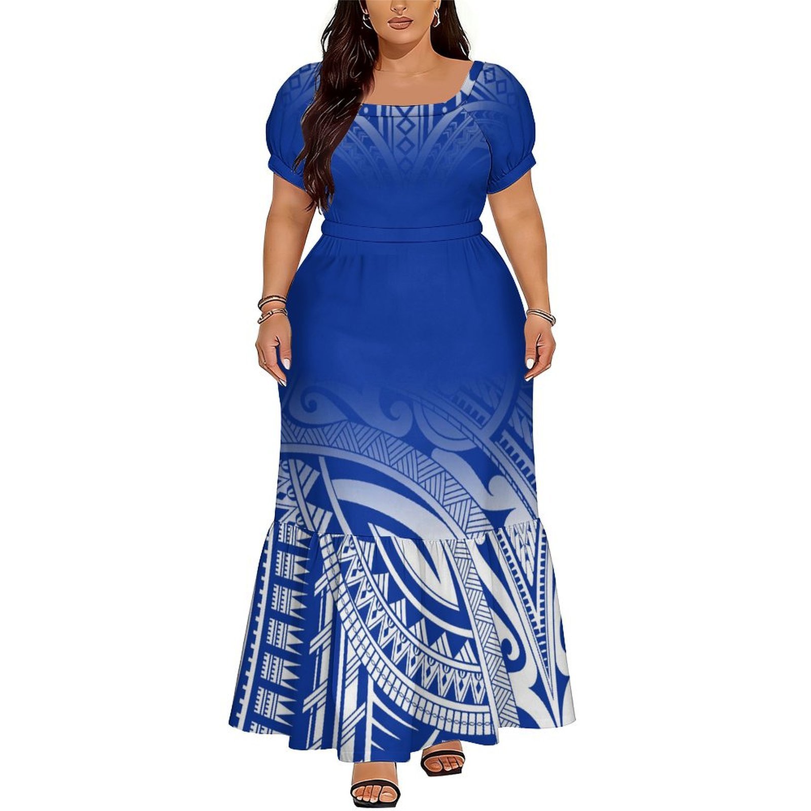 Vestido Longo Elegante com Dec - Ethnic Wear avaliação e preço