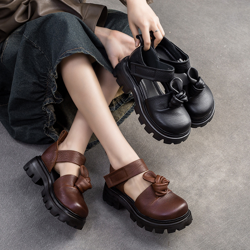 Sapatos de Plataforma com Nó É - Ethnic Fashion In avaliação e preço