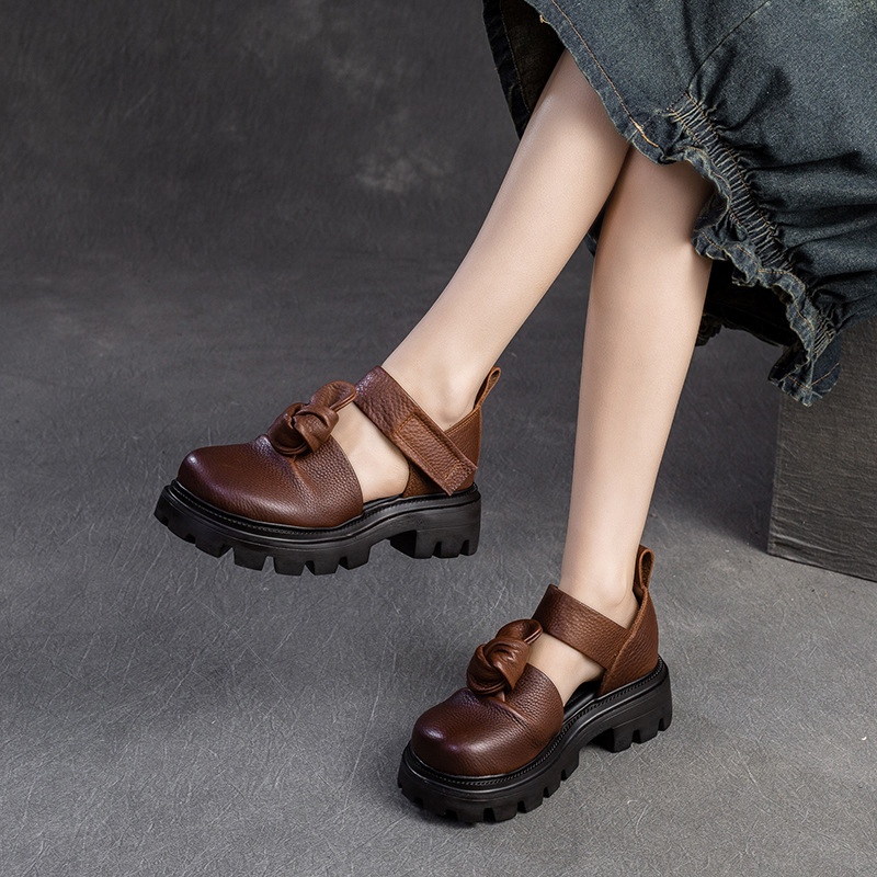 Sapatos de Plataforma com Nó É - Ethnic Fashion In avaliação e preço