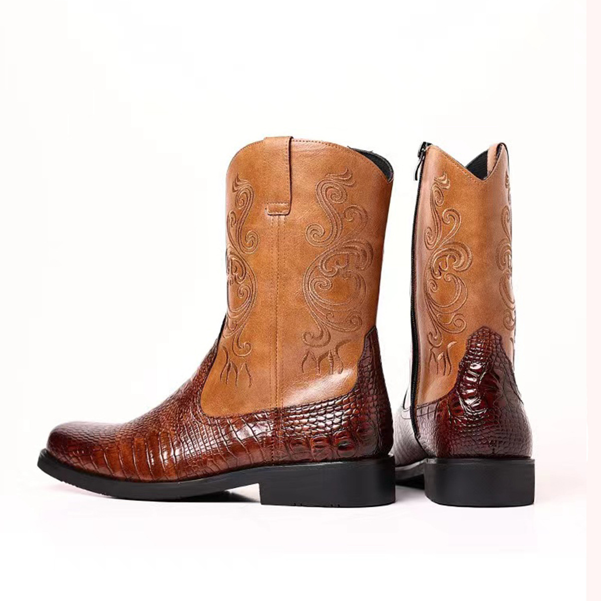 Botas de cowboy ocidentais mas - Ethnic Fashion In avaliação e preço
