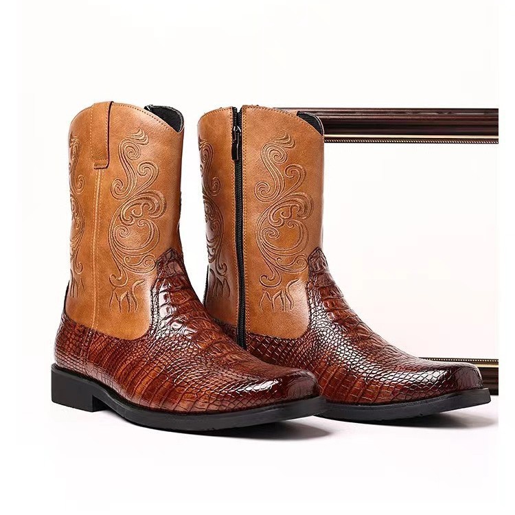 Botas de cowboy ocidentais mas - Ethnic Fashion In avaliação e preço