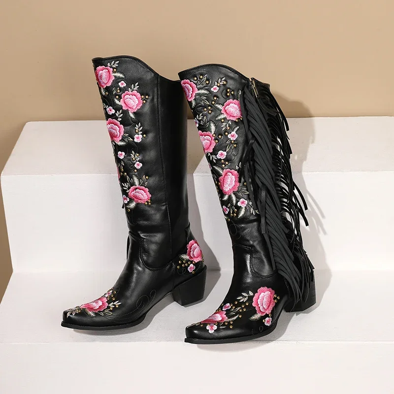 Moda bordado flor ocidental jo - Ethnic Fashion In avaliação e preço
