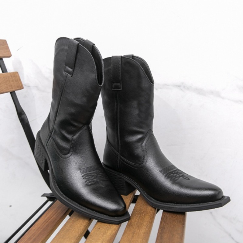 Botas Masculinas Clássicas com - Ethnic Fashion In avaliação e preço