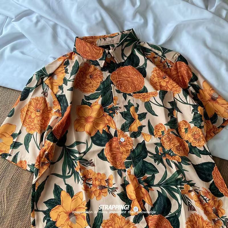 Japonês tailandês retro havaí  - Thai Silk Blouse avaliação e preço