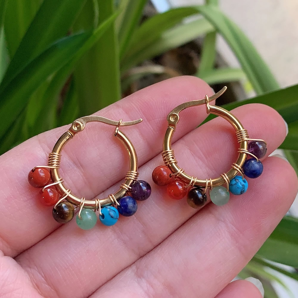 Brinco de Argola para Mulheres - Aura Ethnic Fashion avaliação e preço