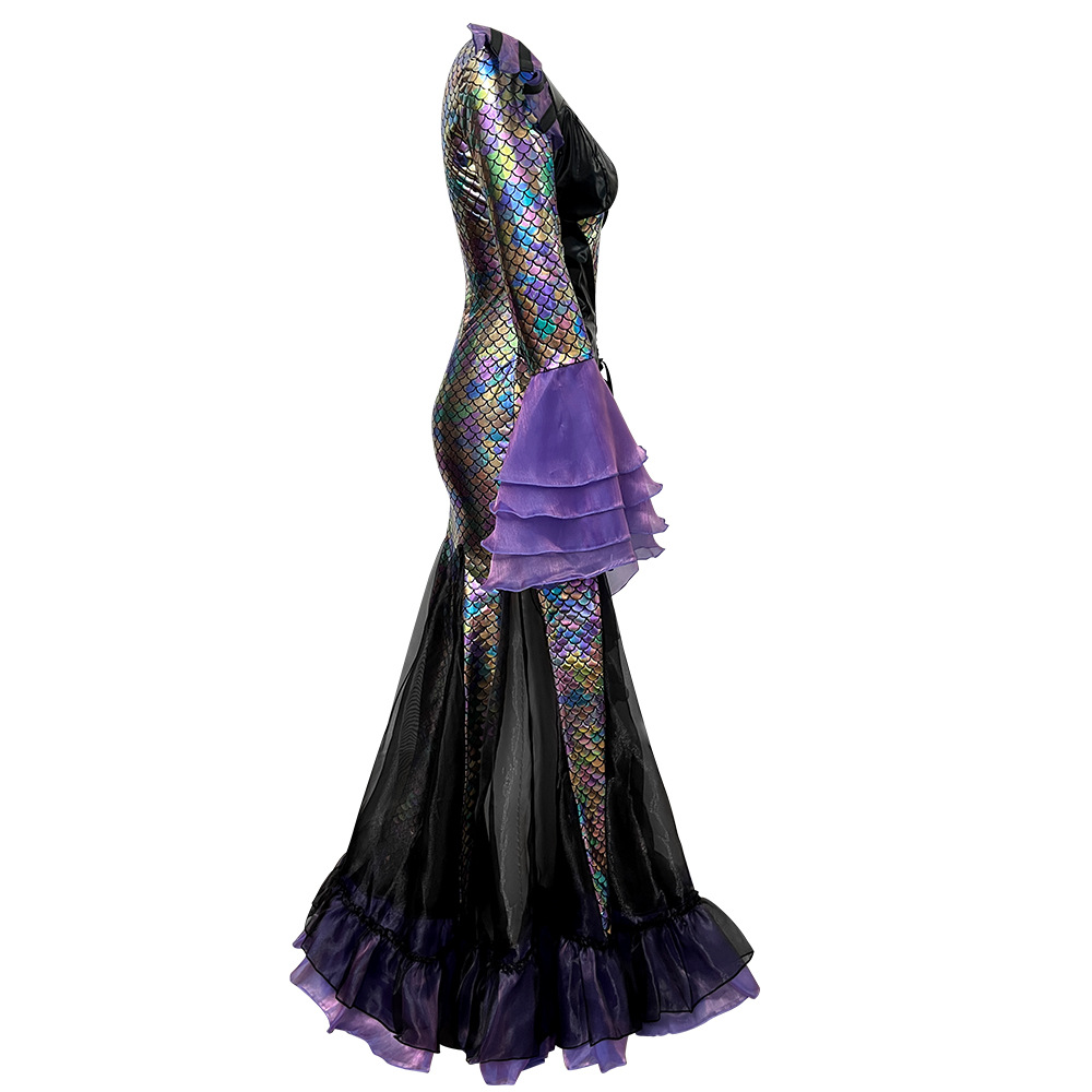 Vestido Longo Sereia Escura pa - Ethnic Wear avaliação e preço