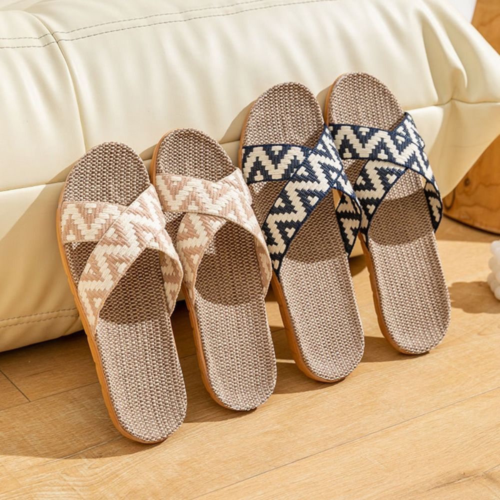 Chinelos de Linho Estilo Étnic - Ethnic Fashion In avaliação e preço